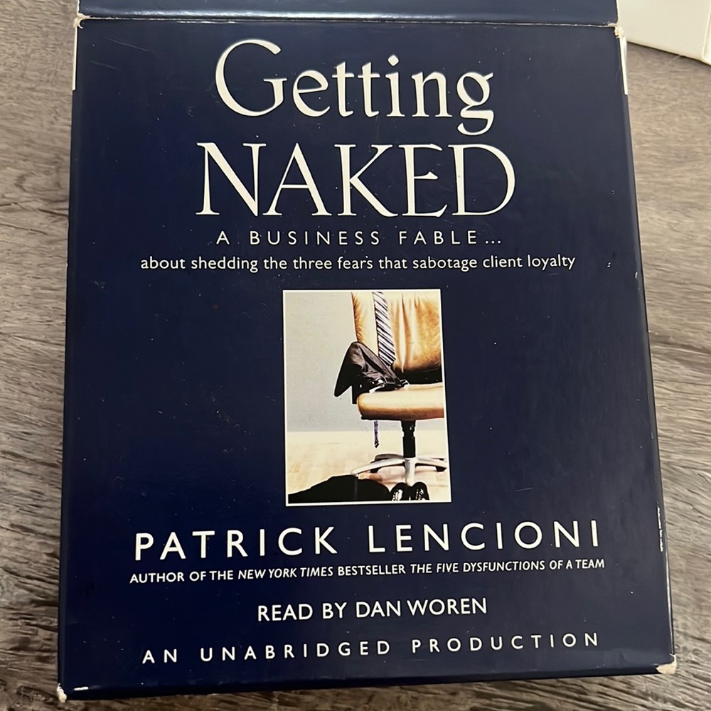 Getting naked audio books (Set of 4 CDs)